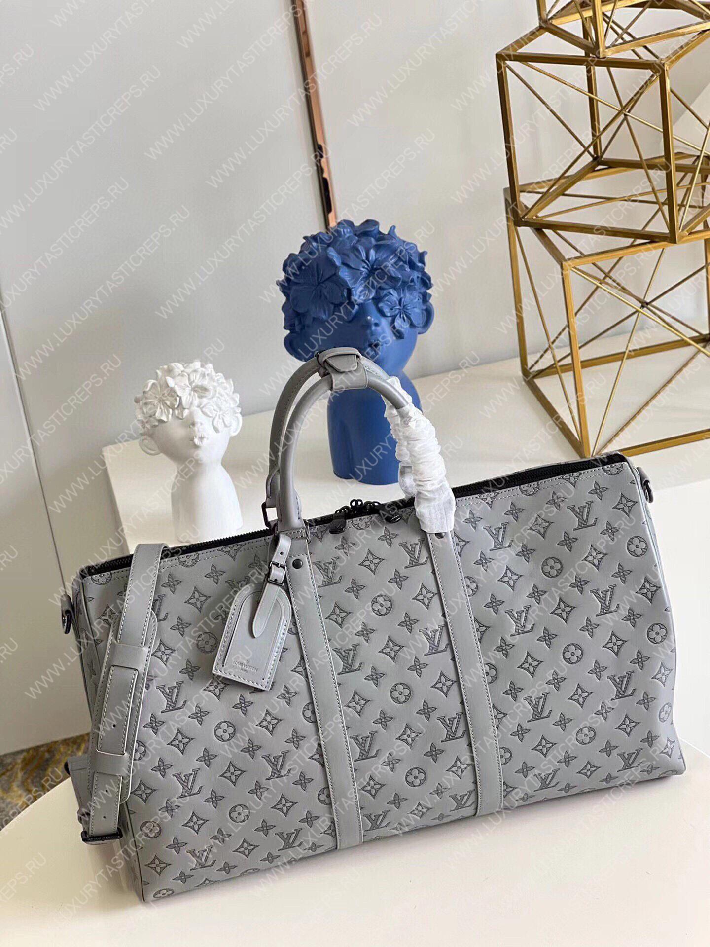 l**is V*t*n keepall 50b anthracite gray m46117