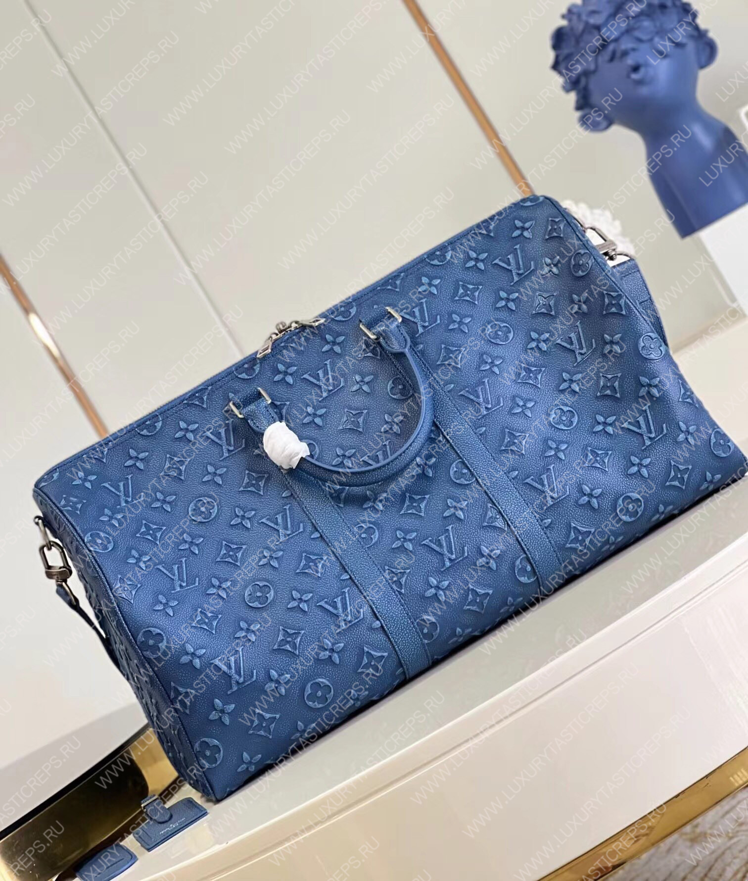 l**is V*t*n keepall bandouliÈre 50 denim