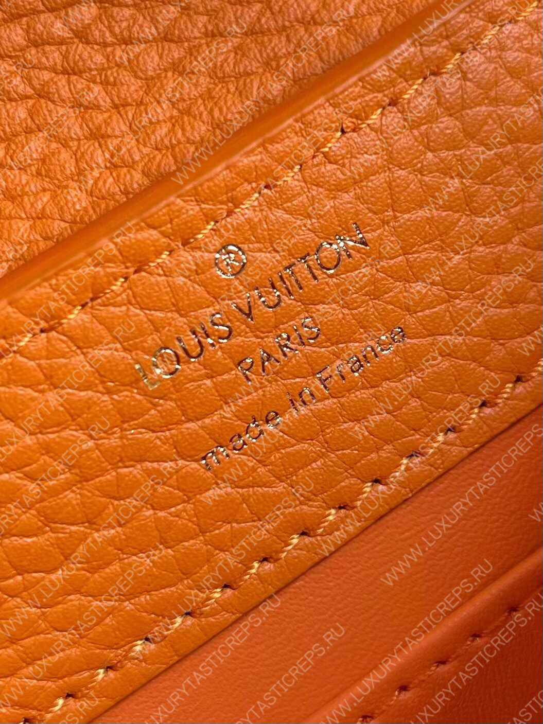 l**is V*t*n capucines mini topaze imperiale orange n81210 style: n81210