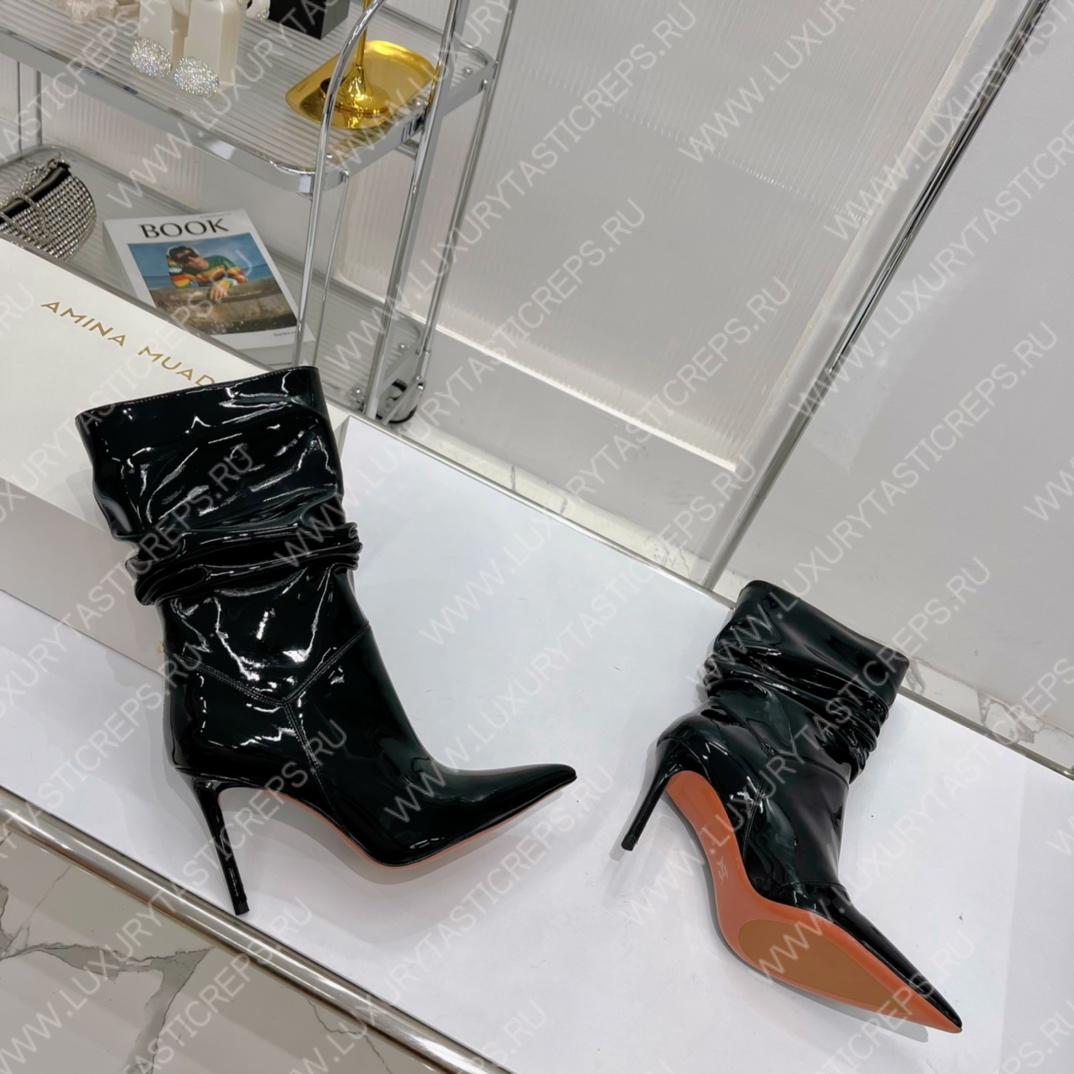AMINA MUADDI JAHLEEL BOOTIE BLACK AM5003