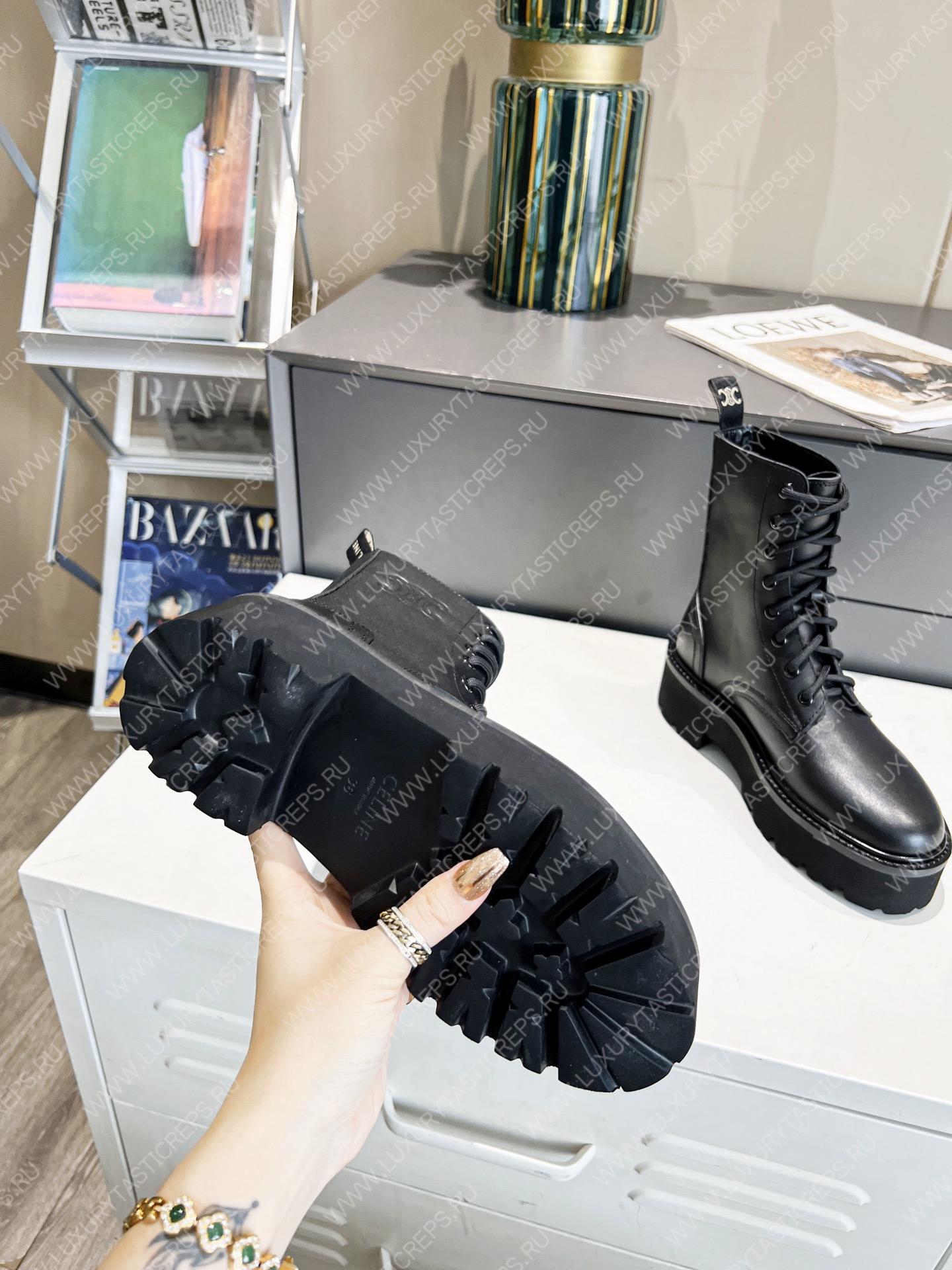 Ce**e bulky laced up boot black 347183657c