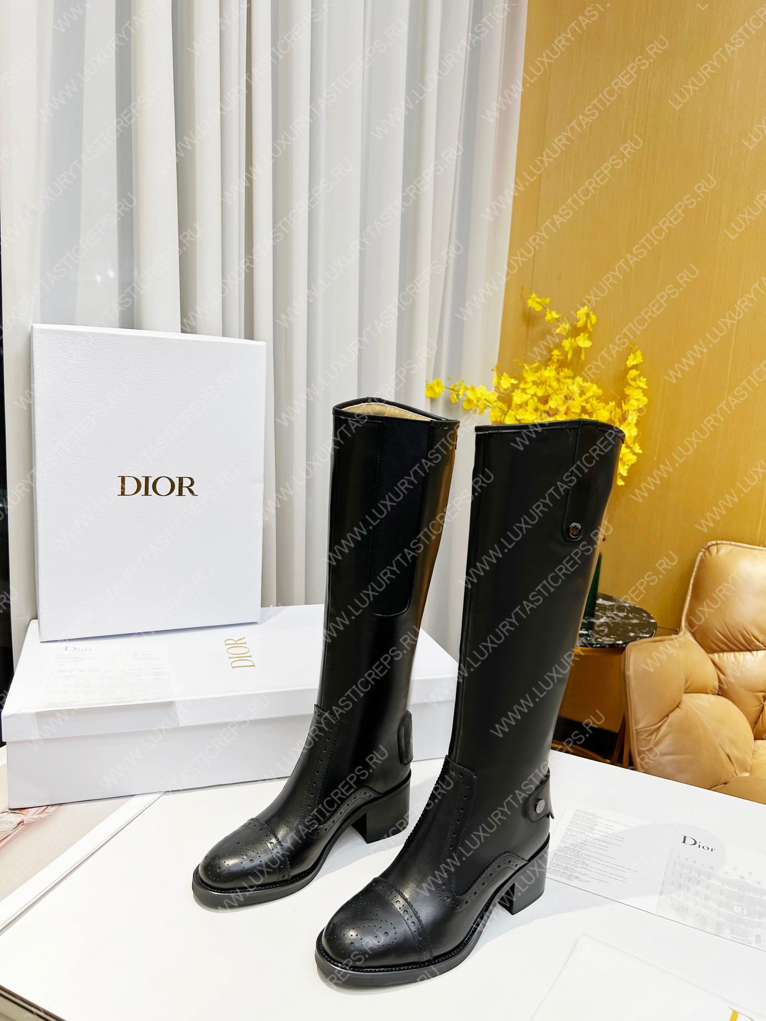 D*or d-folk heeled long boot black kci826vea_s900