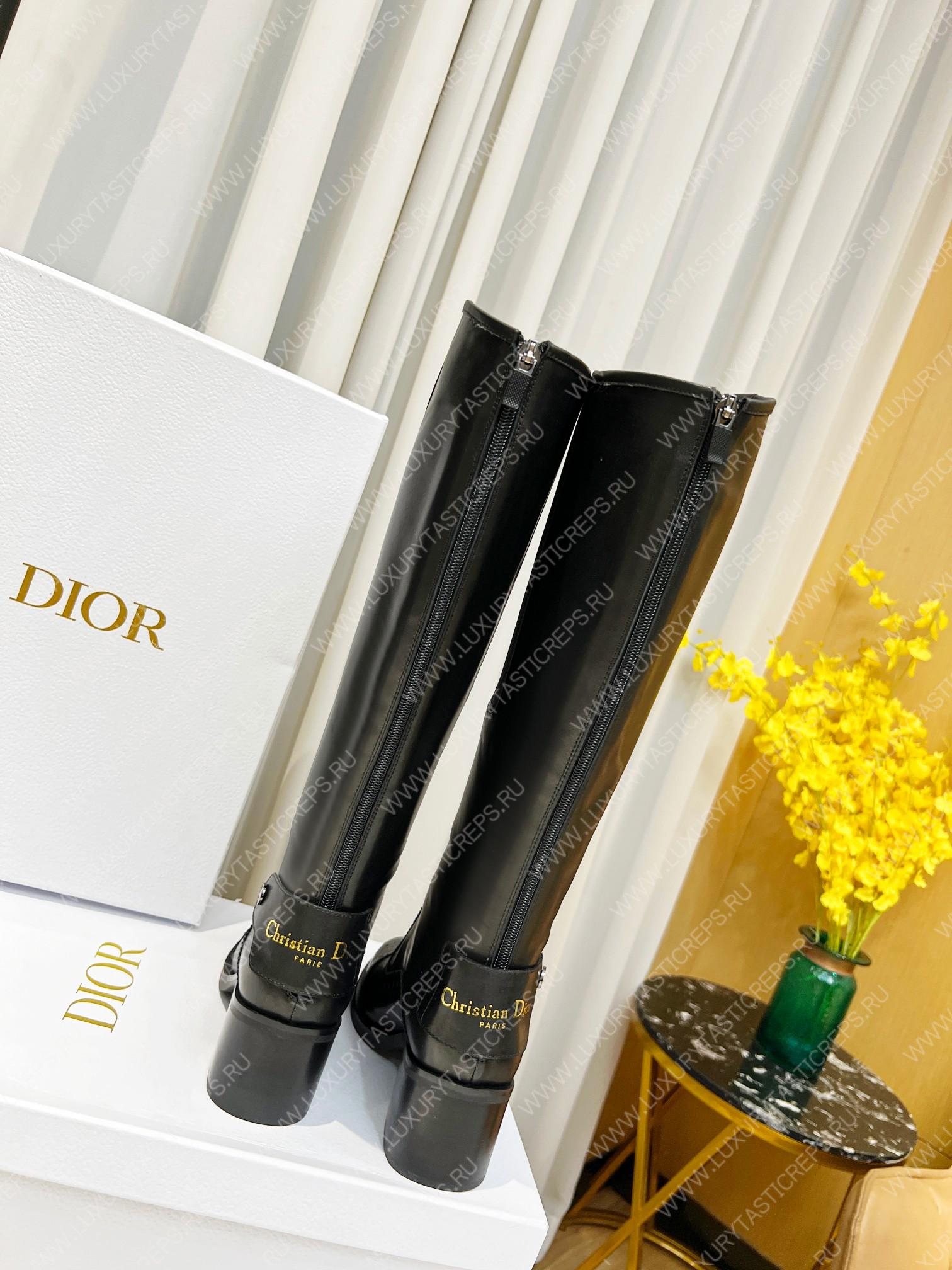 D*or d-folk heeled long boot black kci826vea_s900