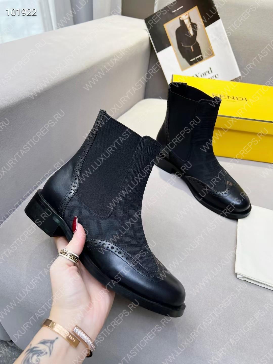 F**di ankle boots black 7u1558ajzhf0heb