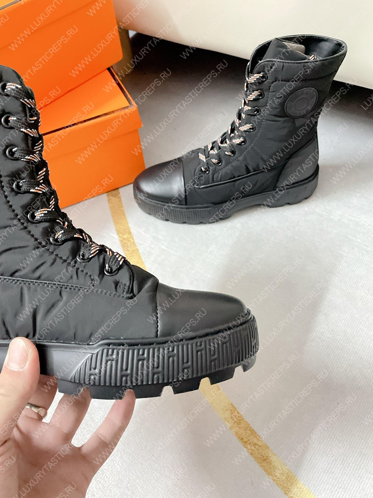 H**mes fresh ankle boot black h222052z