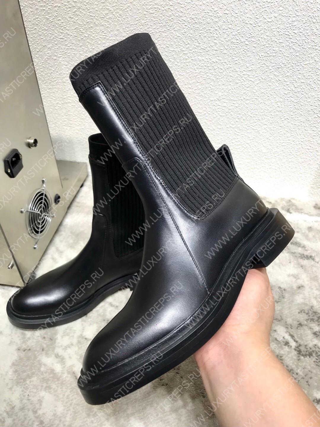JIL SANDER CHELSEA BOOTS BLACK J16WU0001