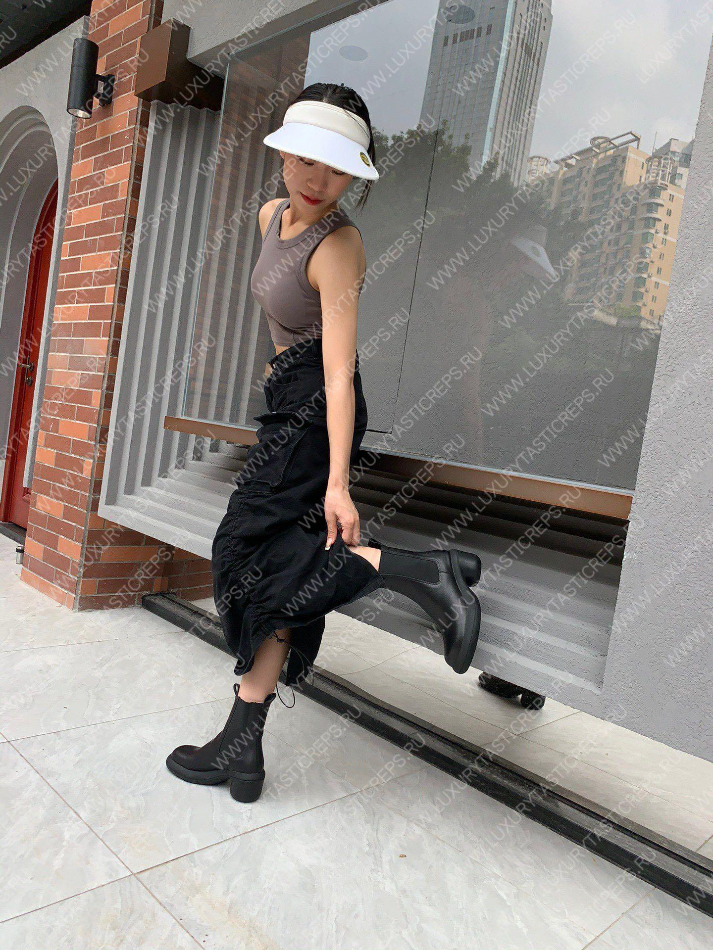 JIL SANDER ANKLE BOOTS BLACK J15WU0022
