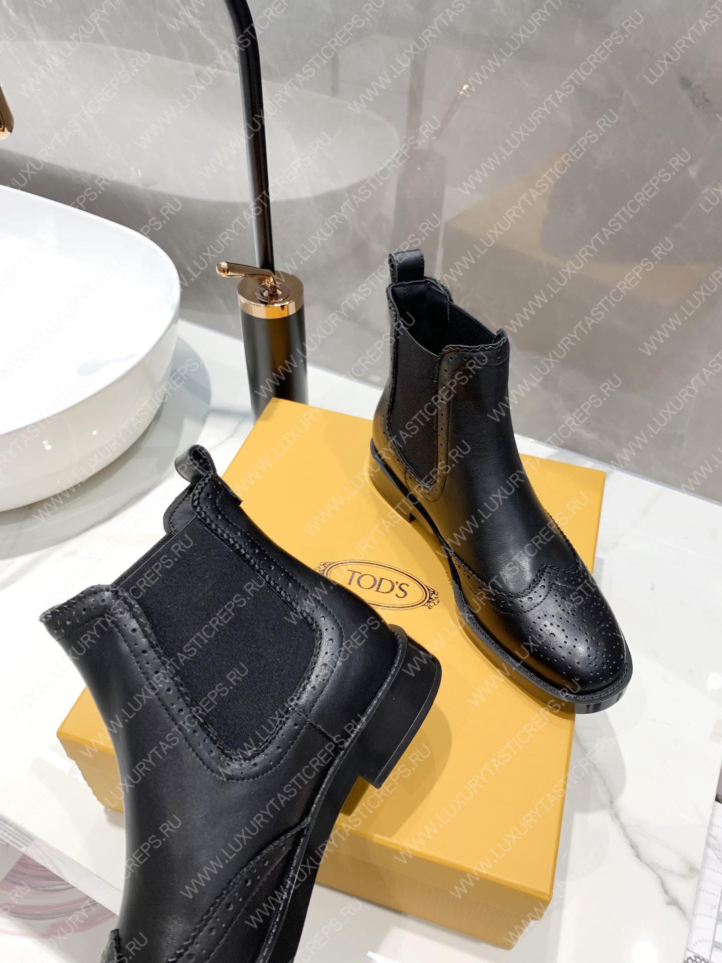 TOD’S ANKLE BOOTS BLACK XXW60C0DD50GOCB999