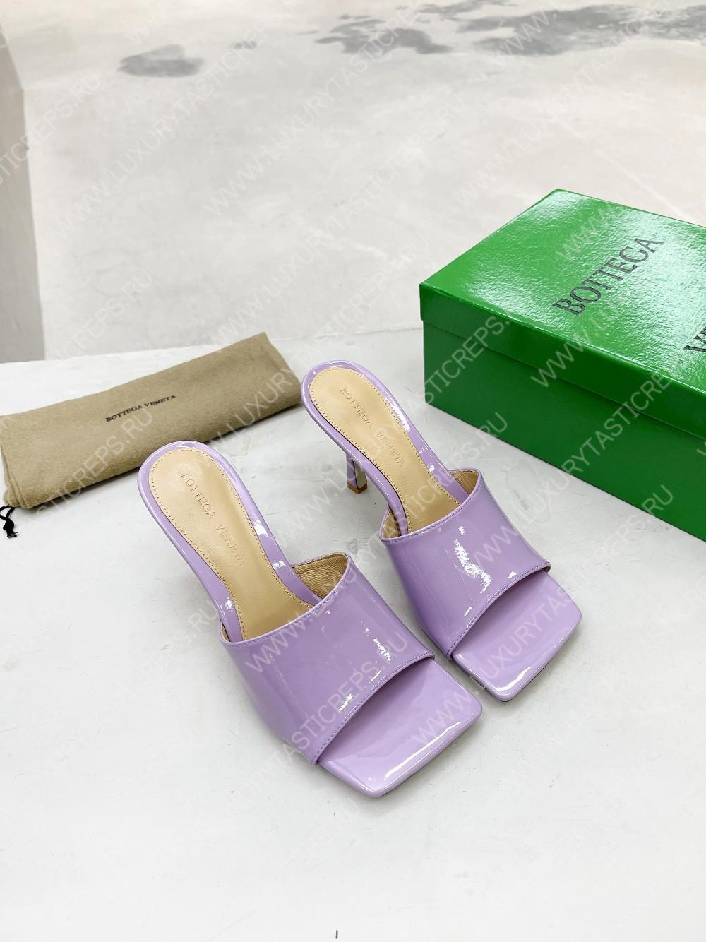 bo*te*ga Ve*ne*ta strech mule purple 610538v