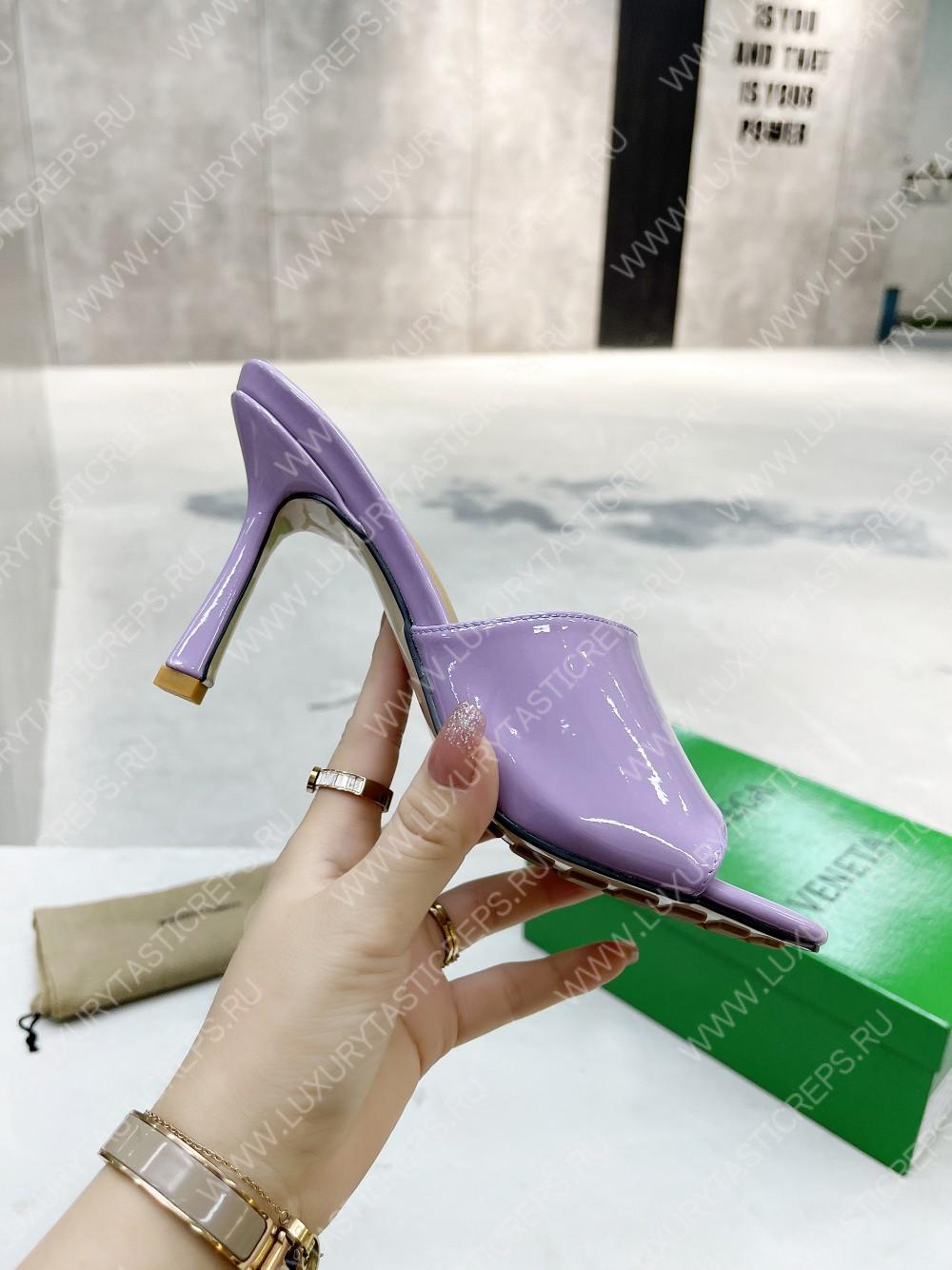 bo*te*ga Ve*ne*ta strech mule purple 610538v