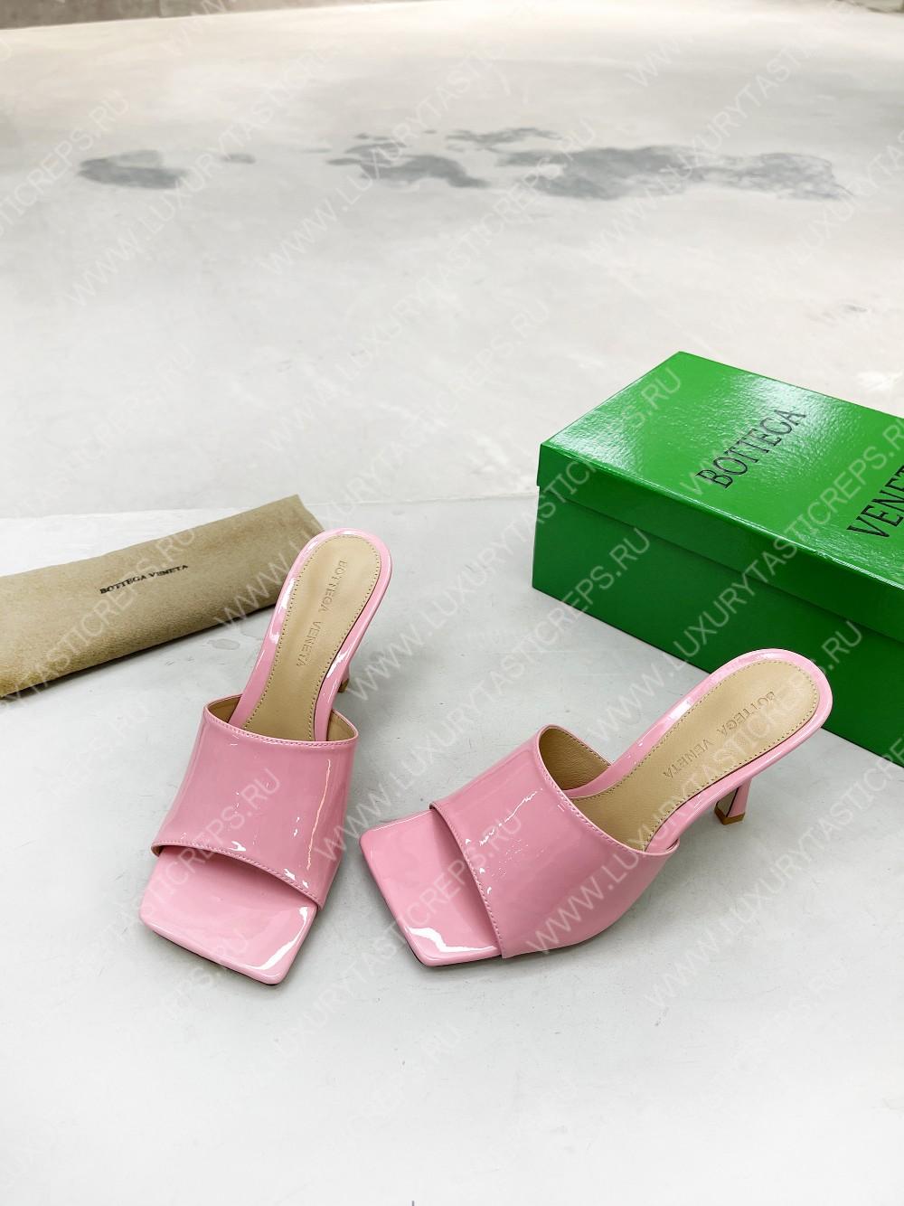 bo*te*ga Ve*ne*ta strech mule pink 610538v