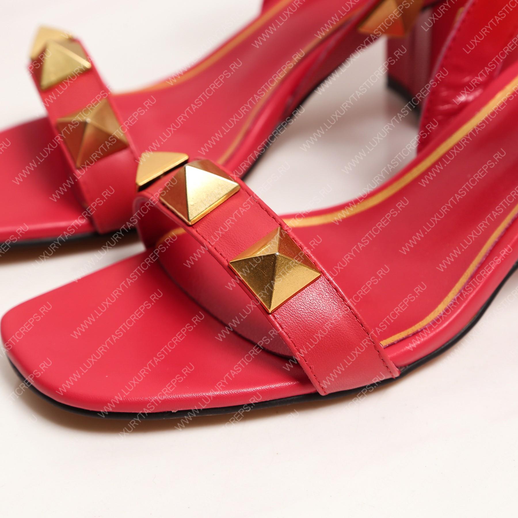 VALENTINO ROMAN STUD SANDAL ROSSO VALENTINO WW2S0CR2ZWM
