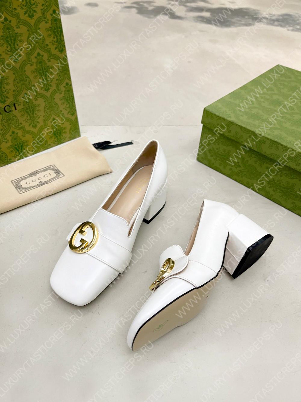 G*u*i blondie pump white 700053