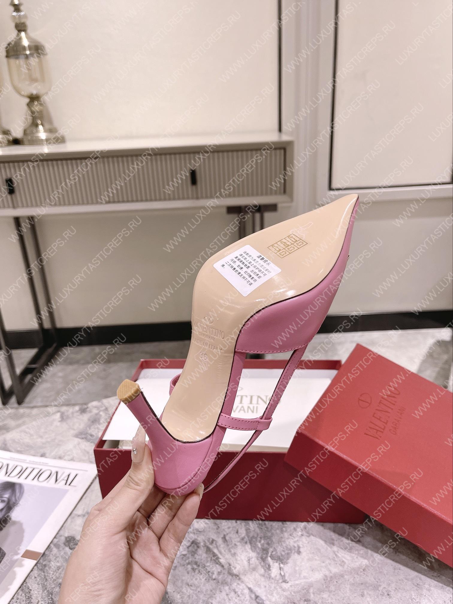 VALENTINO SLINGBACK PINK WS0R01TMK
