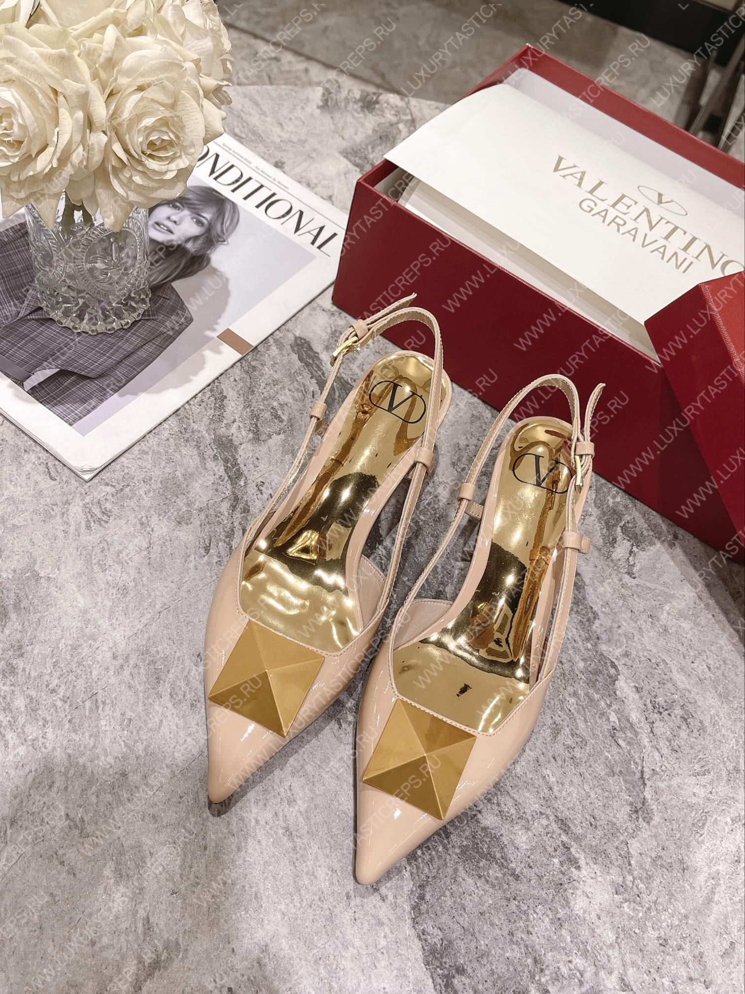 VALENTINO SLINGBACK ROSE CANNELLE WS0R01TMK