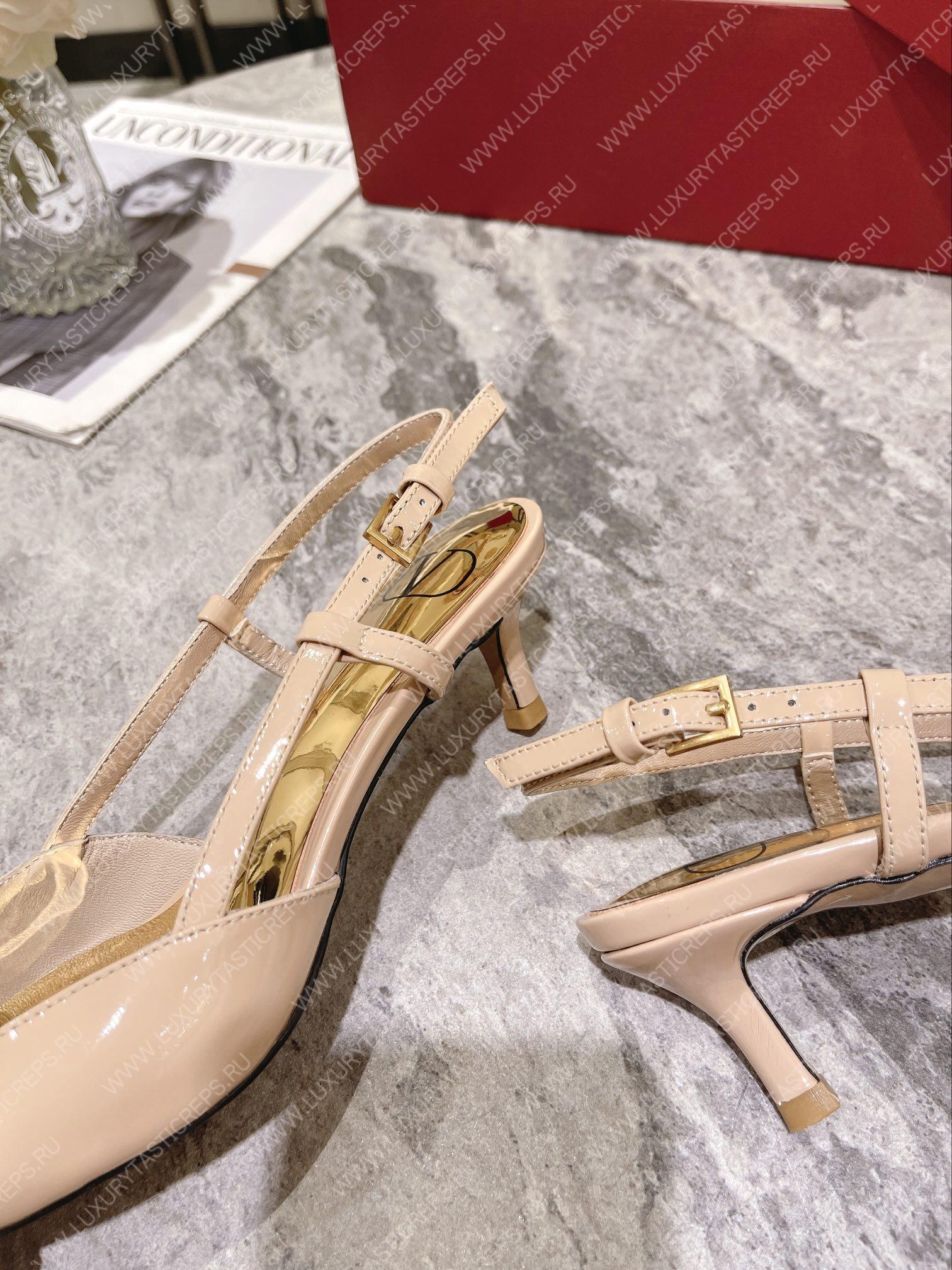 VALENTINO SLINGBACK ROSE CANNELLE WS0R01TMK