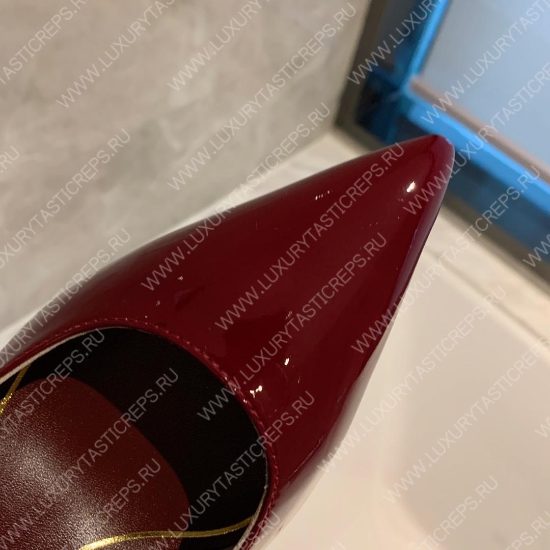 VALENTINO TAN-GO PLATFORM PUMP RED WS0DQ3VNE_0NO