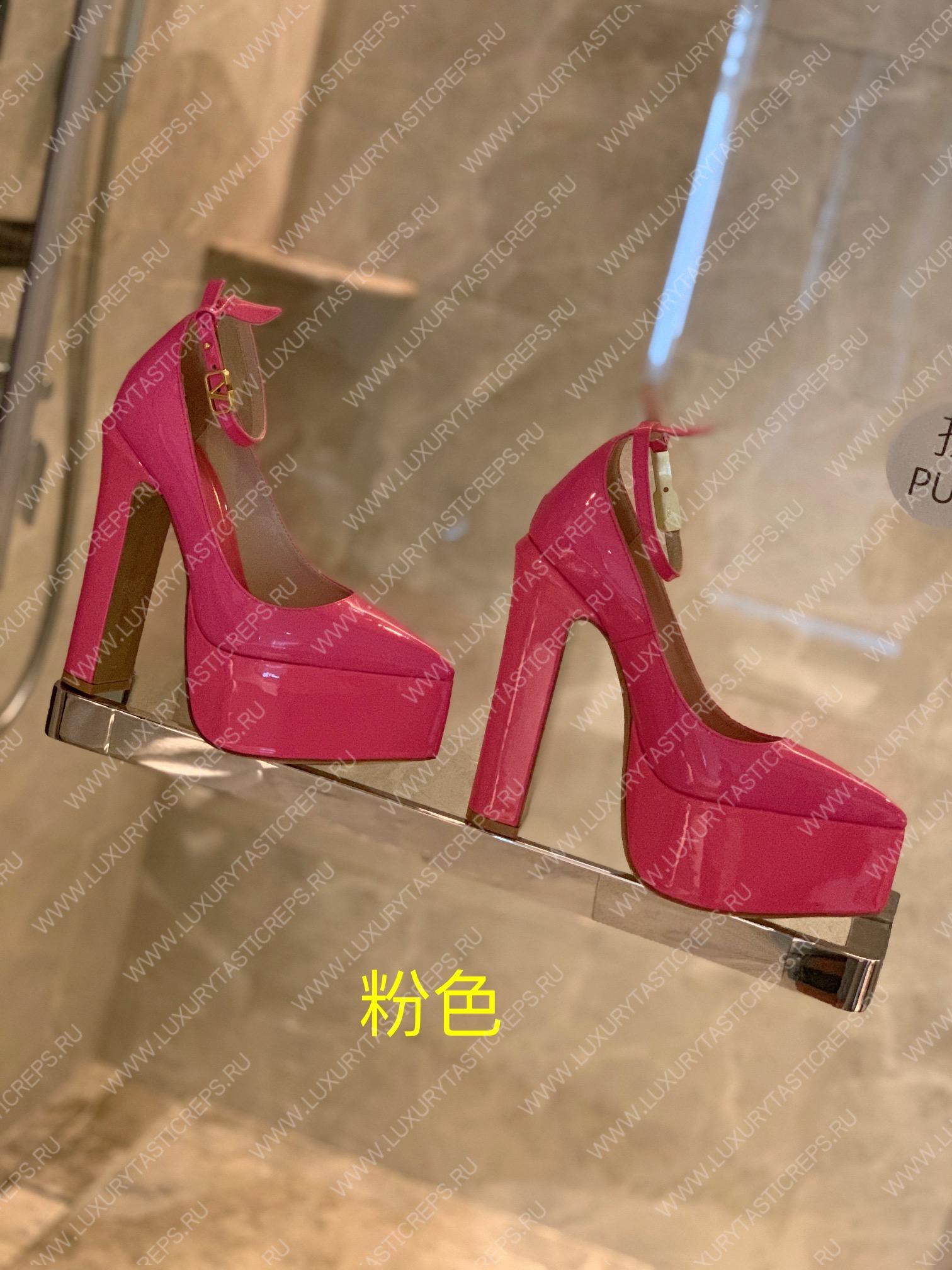 VALENTINO TAN-GO PLATFORM PUMP PINK WS0DQ3VNE_0NO
