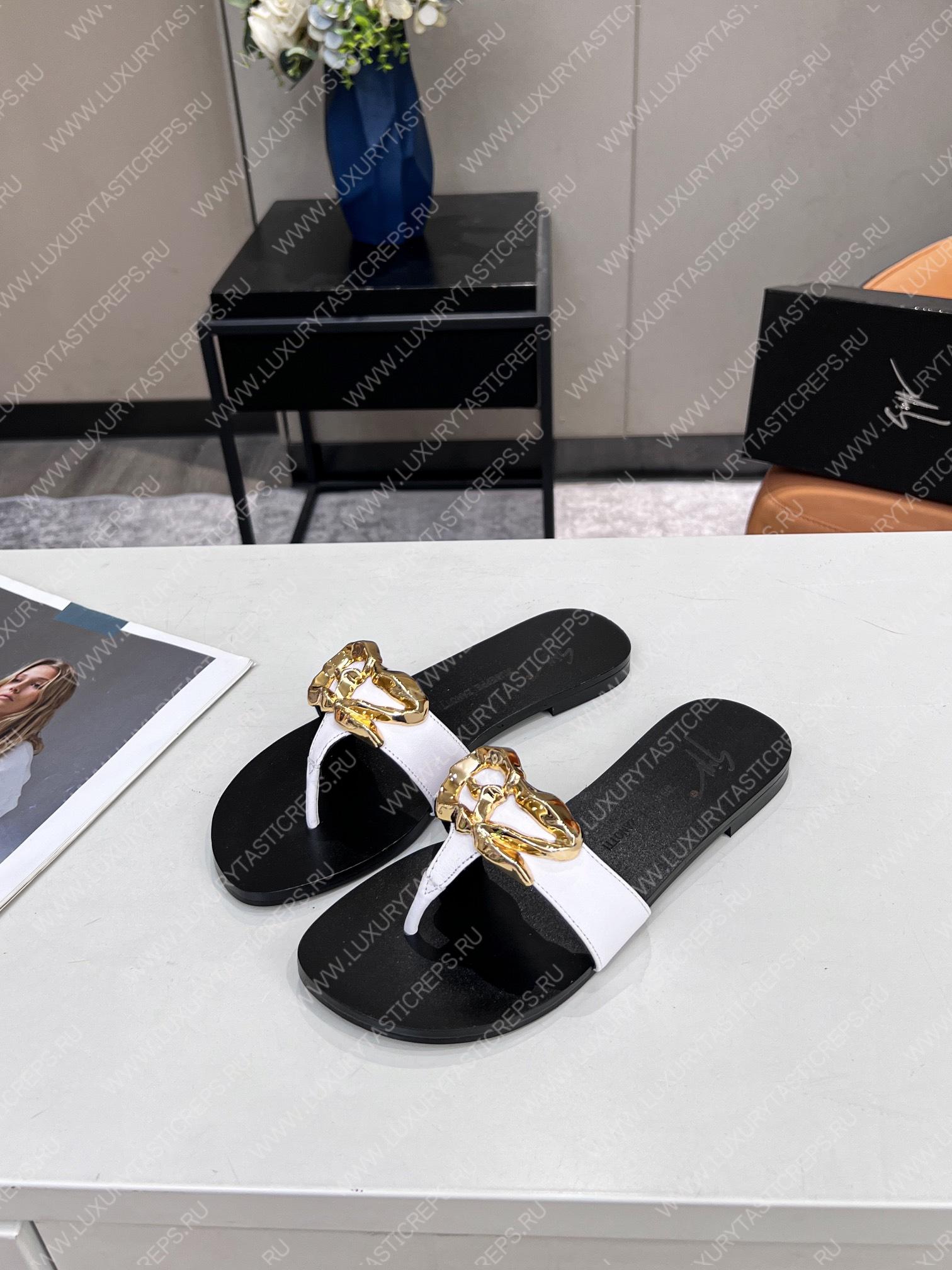 GIUSEPPE ZANOTTI FLAT LYRA ZALI WHITE E200104001