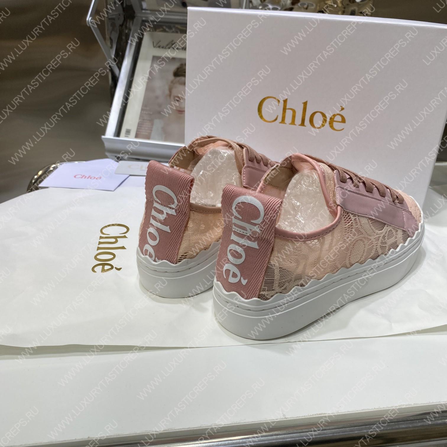 CHLOE LAUREN SNEAKER PINK TEA CHC19U