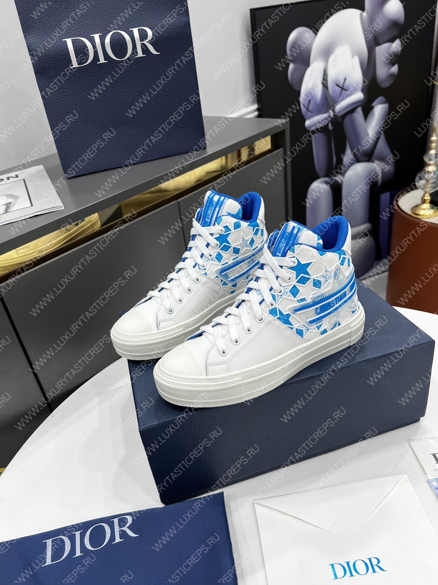 ch**an D*or walk’nD*or sneakers bright blue/white kck330fcc