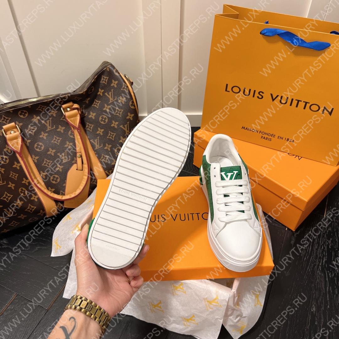 l**is V*t*n time out sneaker green & white 1aaw0m