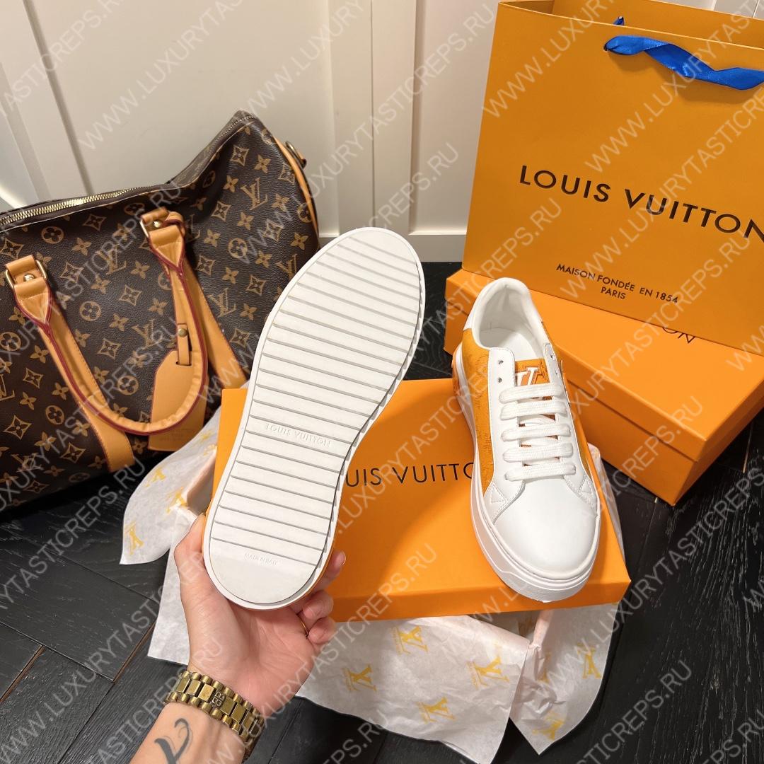 l**is V*t*n time out sneaker orange & white 1aaw0m