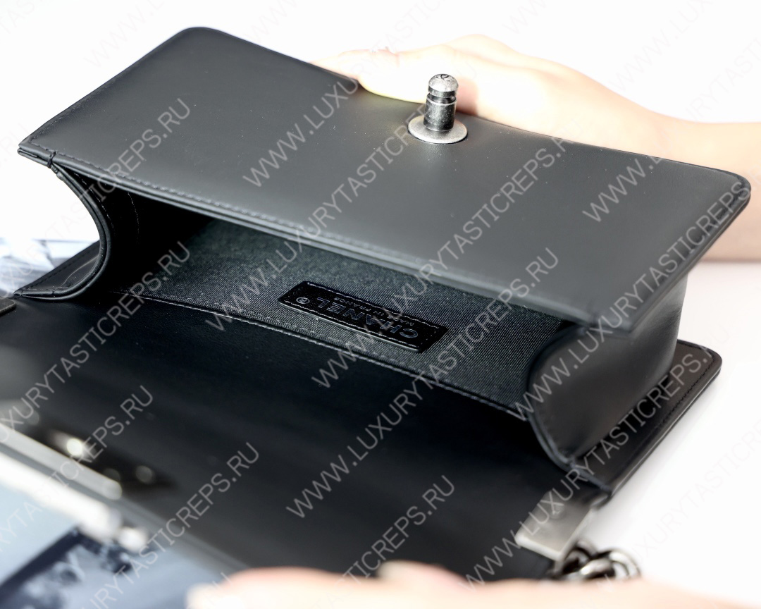 Ch*el small boy handbag black a67085