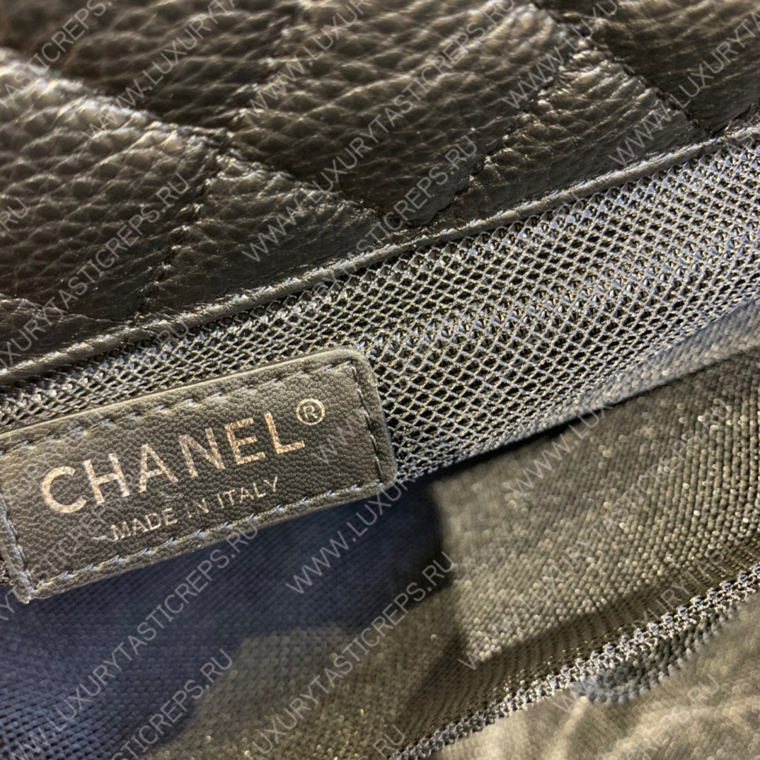 Ch*el large classic handbag black a58600