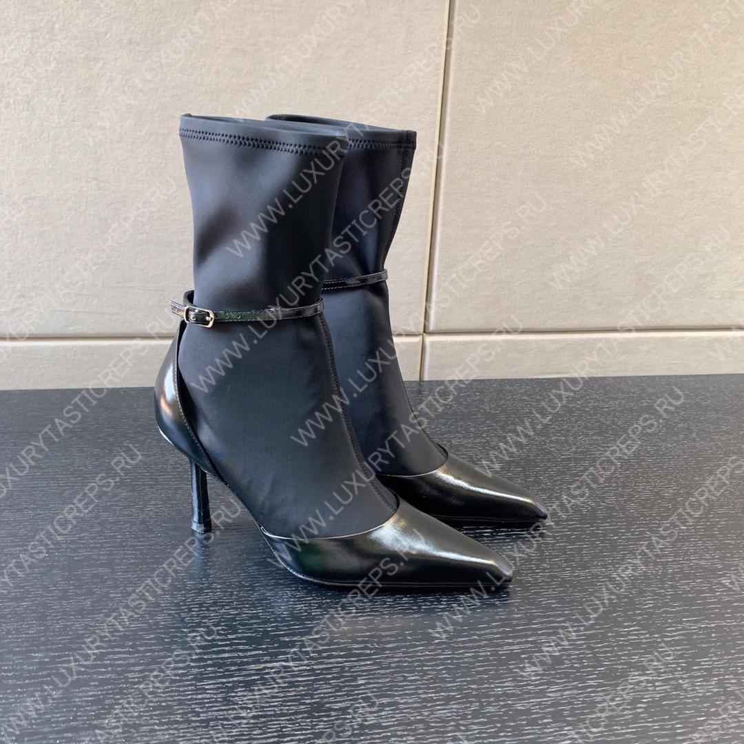 ALEXANDER WANG POINTED TOE BOOTS BLACK 30322B013