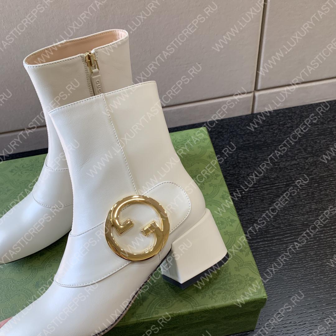 G*u*i blondie ankle boot white 700016