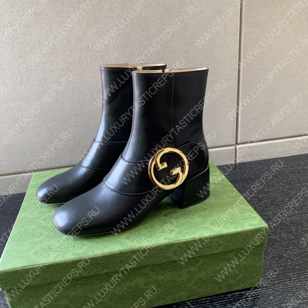 G*u*i blondie ankle boot black ‎700016