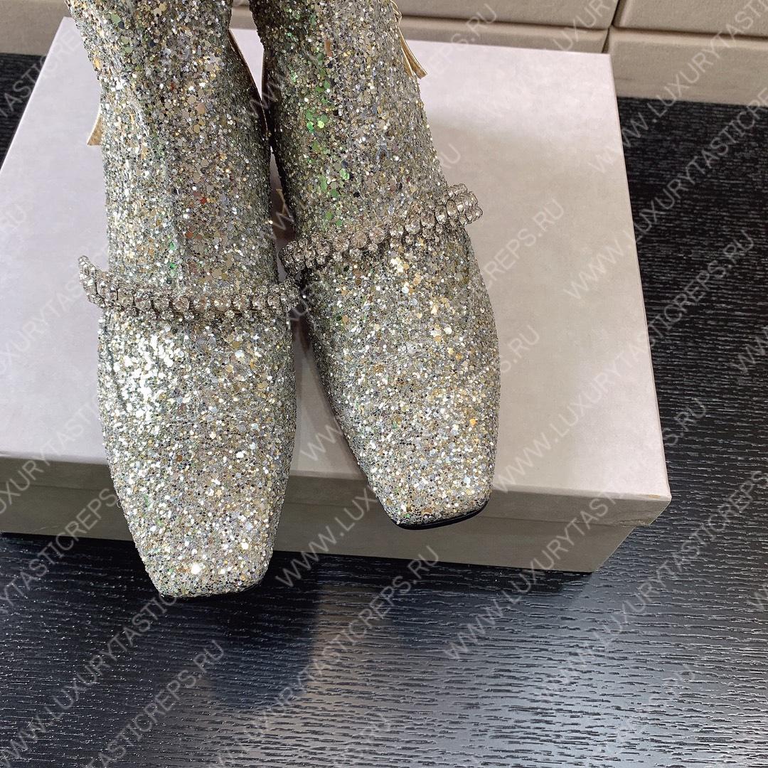 JIMMY CHOO CRUZ FLAT BOOTS LIGHT GOLD CRUZFLATWQF
