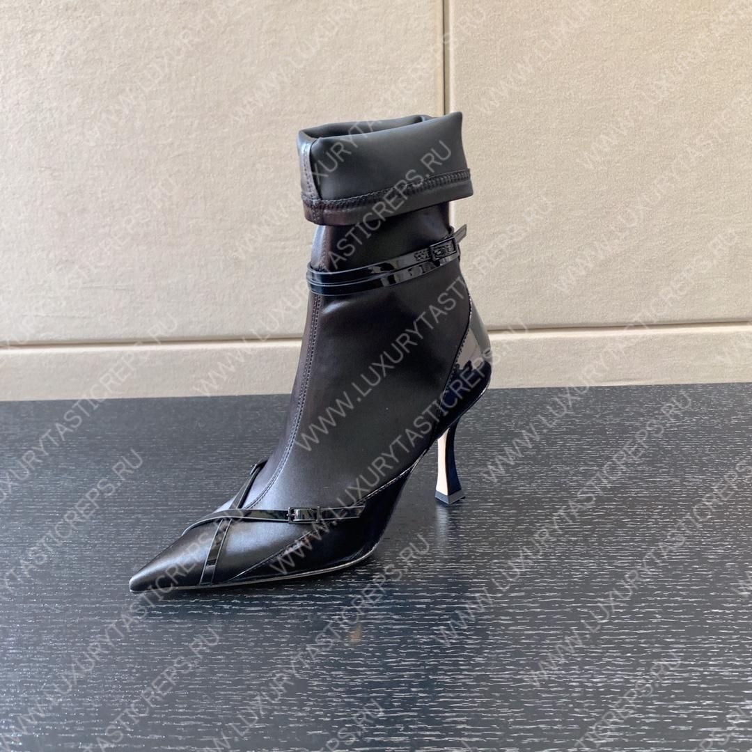 JIMMY CHOO MUGLER ANKLE BOOT BLACK JCMUGLER45