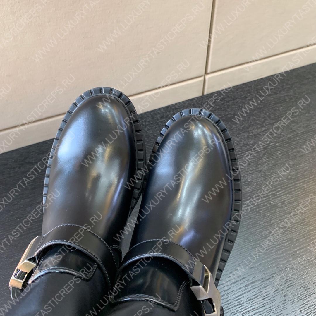 Pra*a brushed leather and re-nylon booties 1u6823