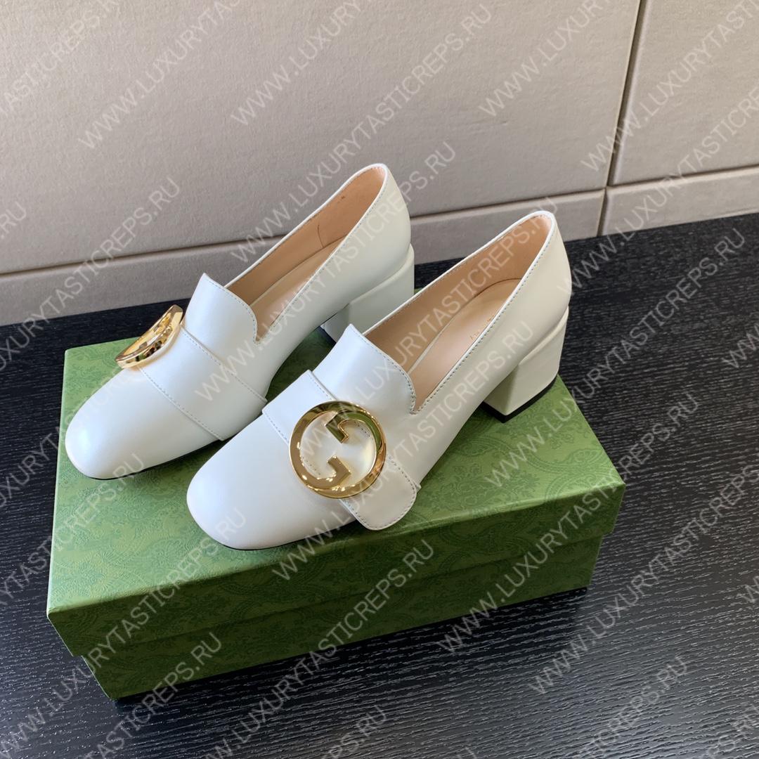 G*u*i gg loafers white 741407