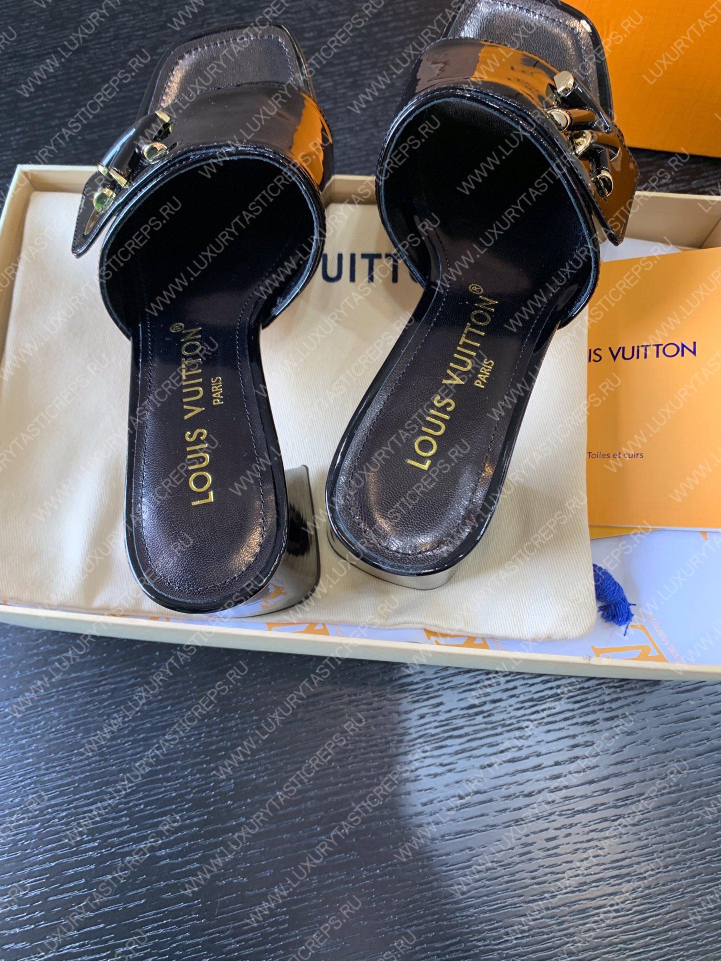 l**is V*t*n shake mule black 1ab2q3