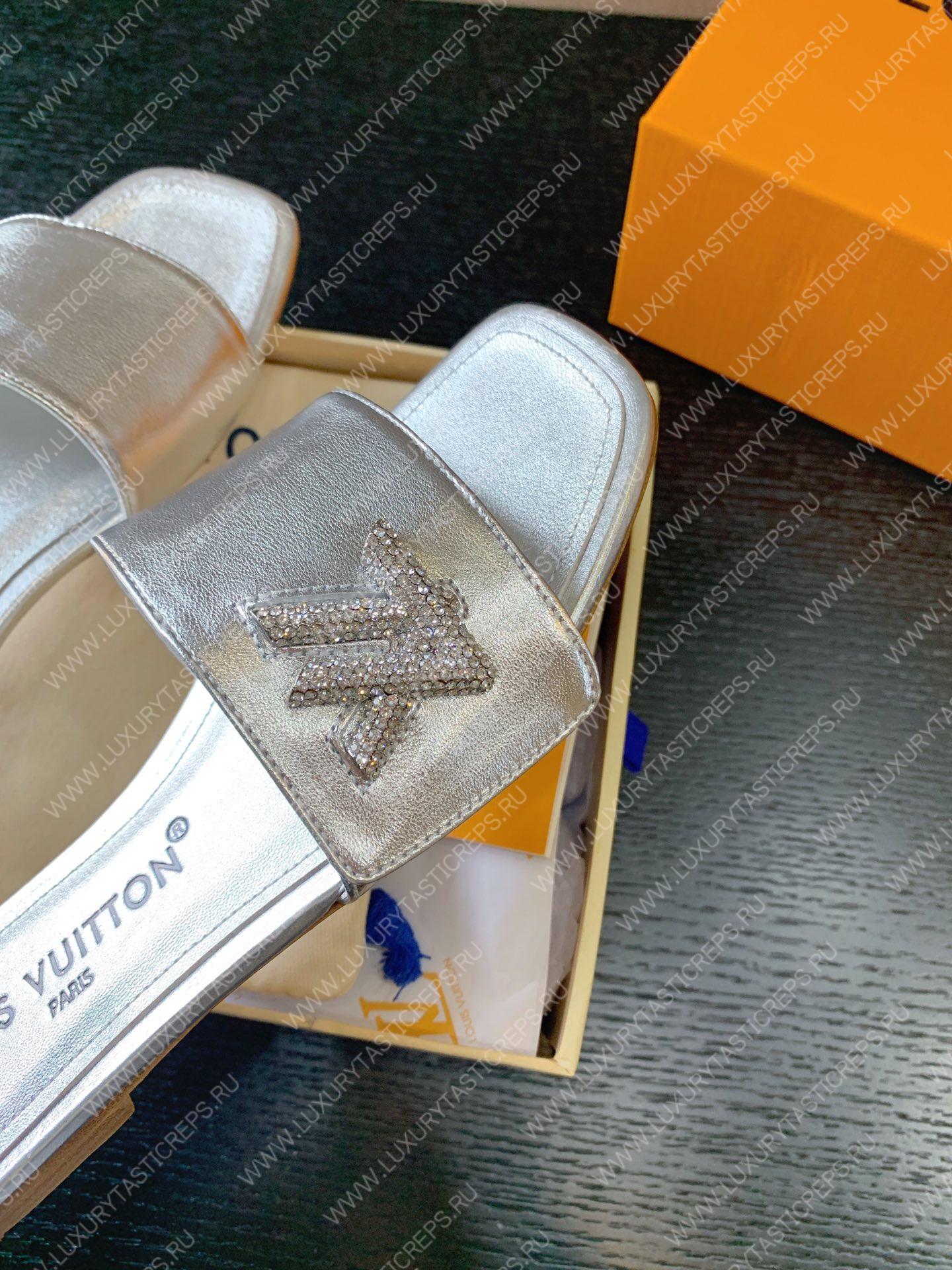 l**is V*t*n shake mule silver 1ab2rb