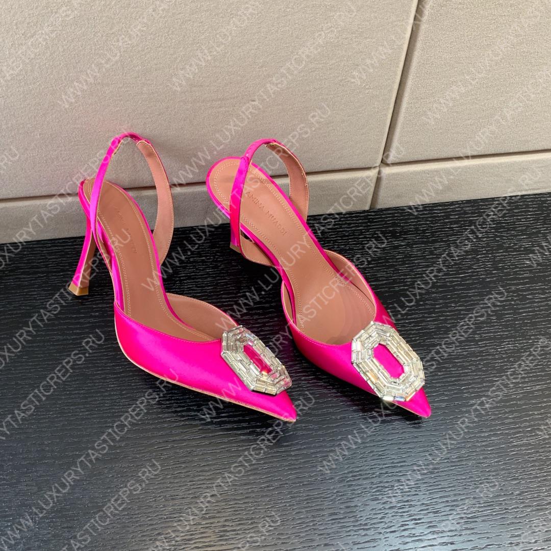 AMINA MUADDI CAMELIA SLING 105 PINK AM9004