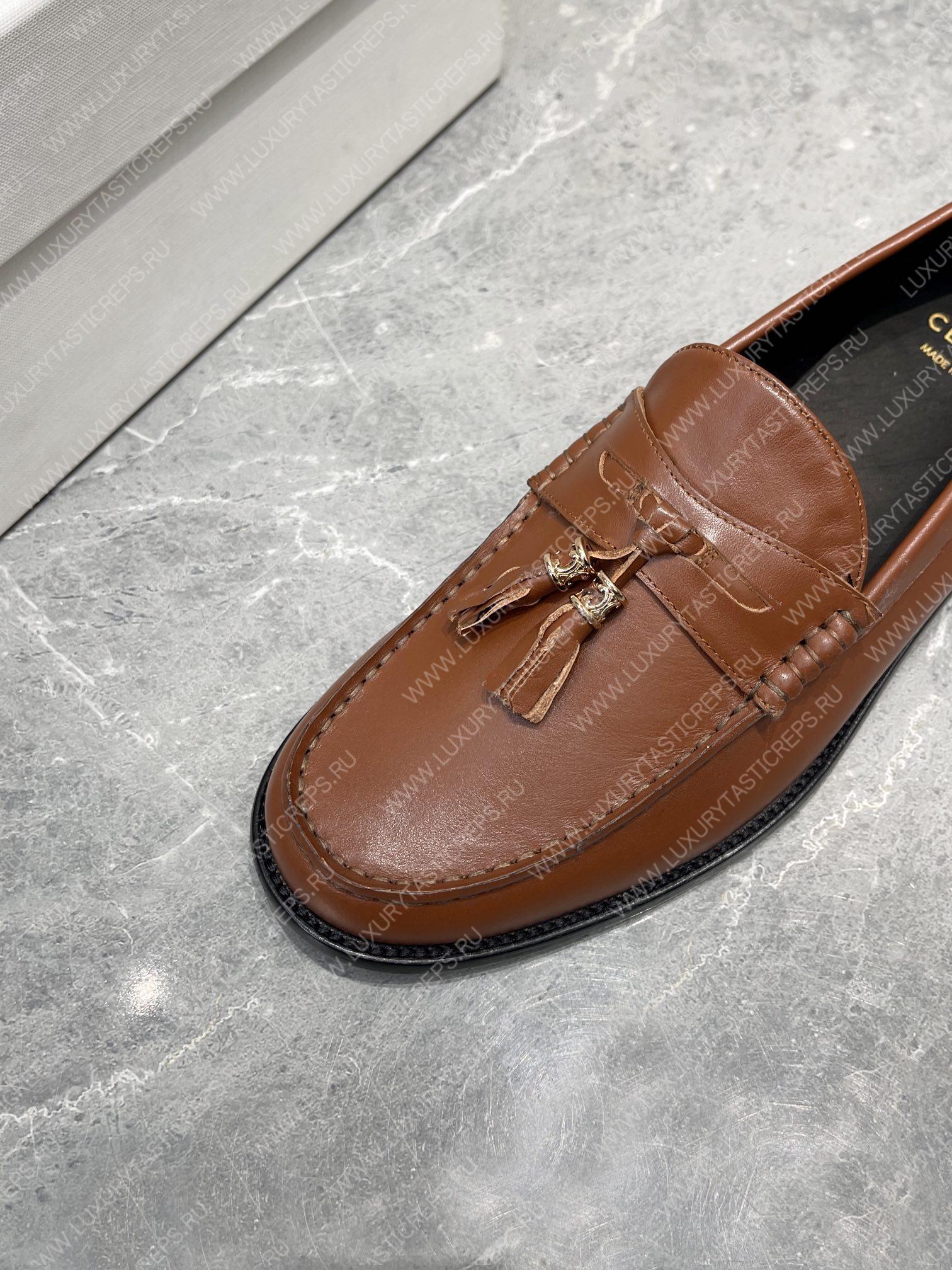 Ce**e luco triomphe leather loafer brown 2039fr9