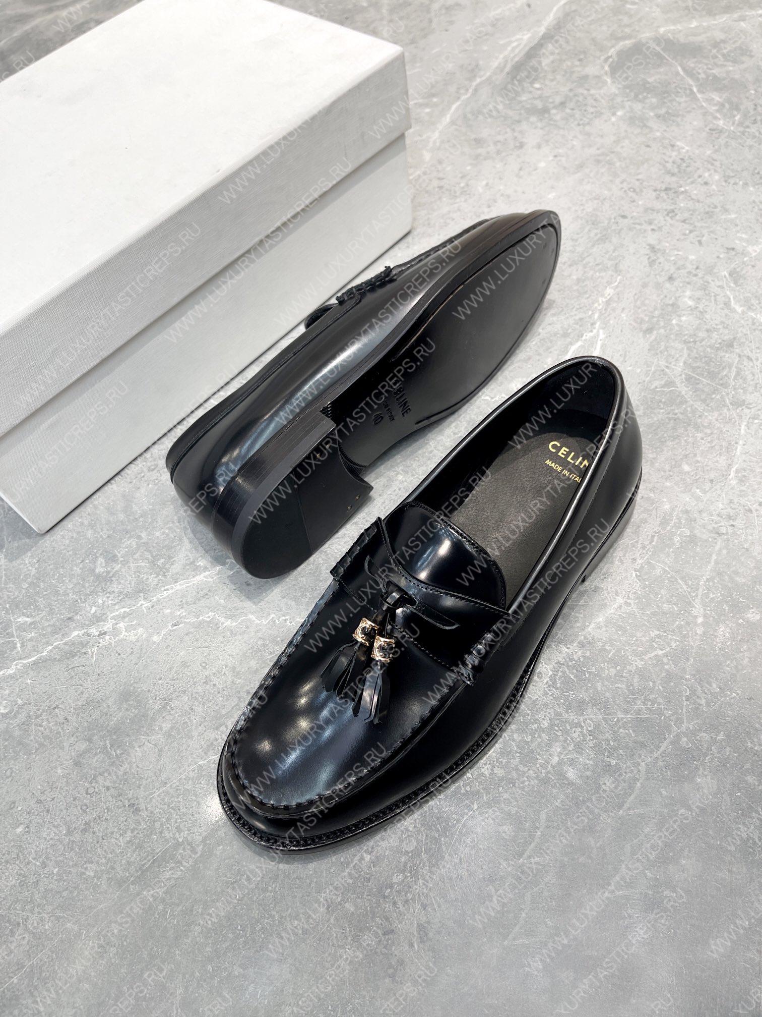 Ce**e luco triomphe leather loafer black 4006fr8