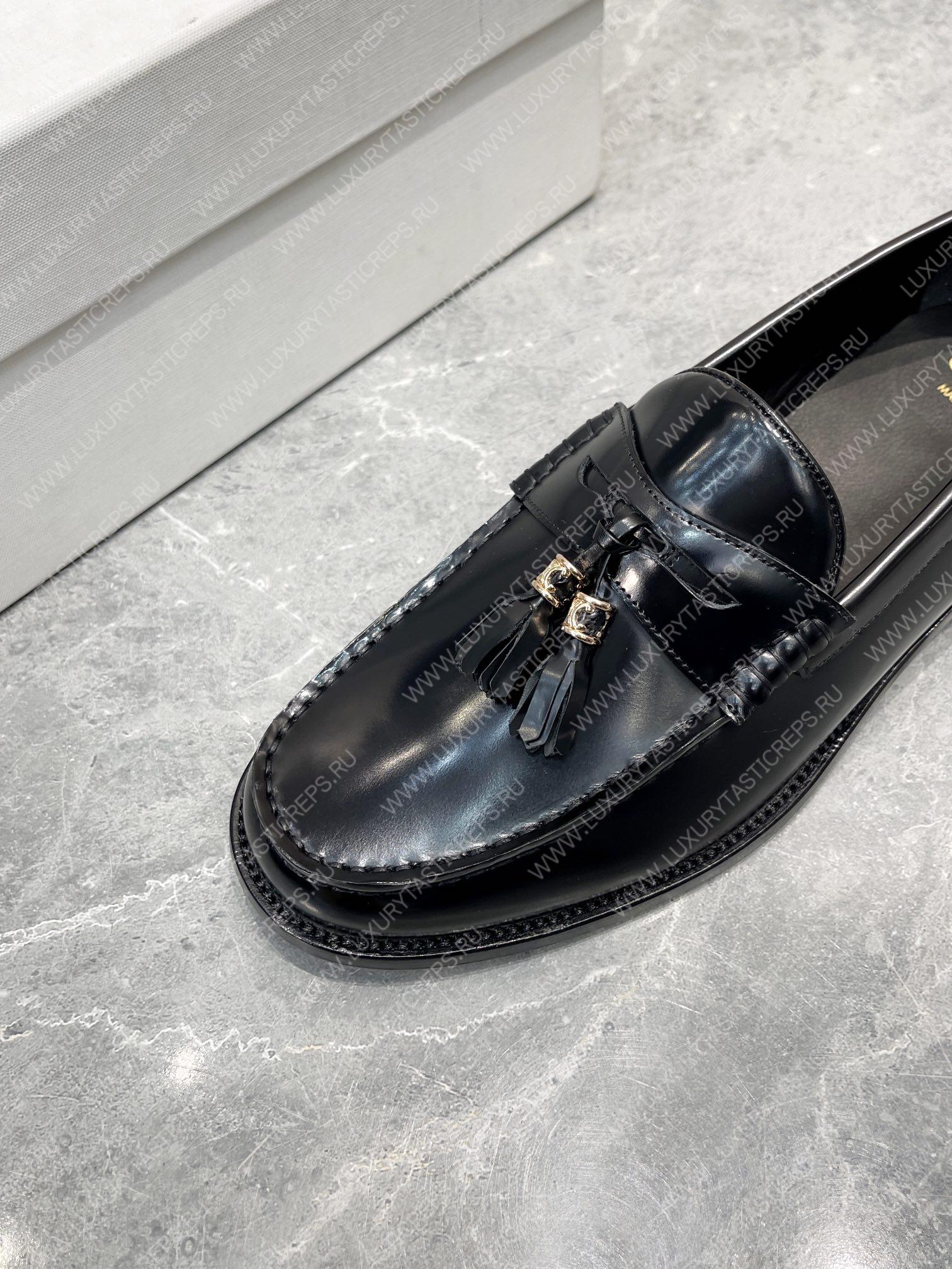 Ce**e luco triomphe leather loafer black 4006fr8