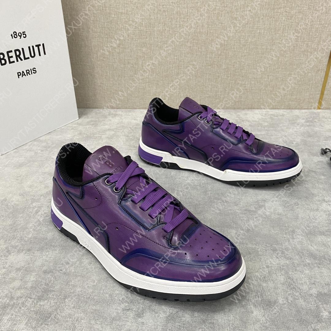 BERLUTI SNEAKERS PURPLE S5867