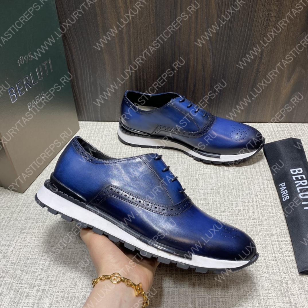 BERLUTI SNEAKERS BLUE S3830