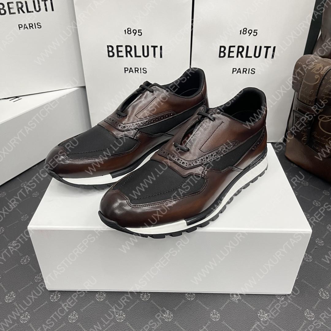 BERLUTI SNEAKERS BROWN S5779