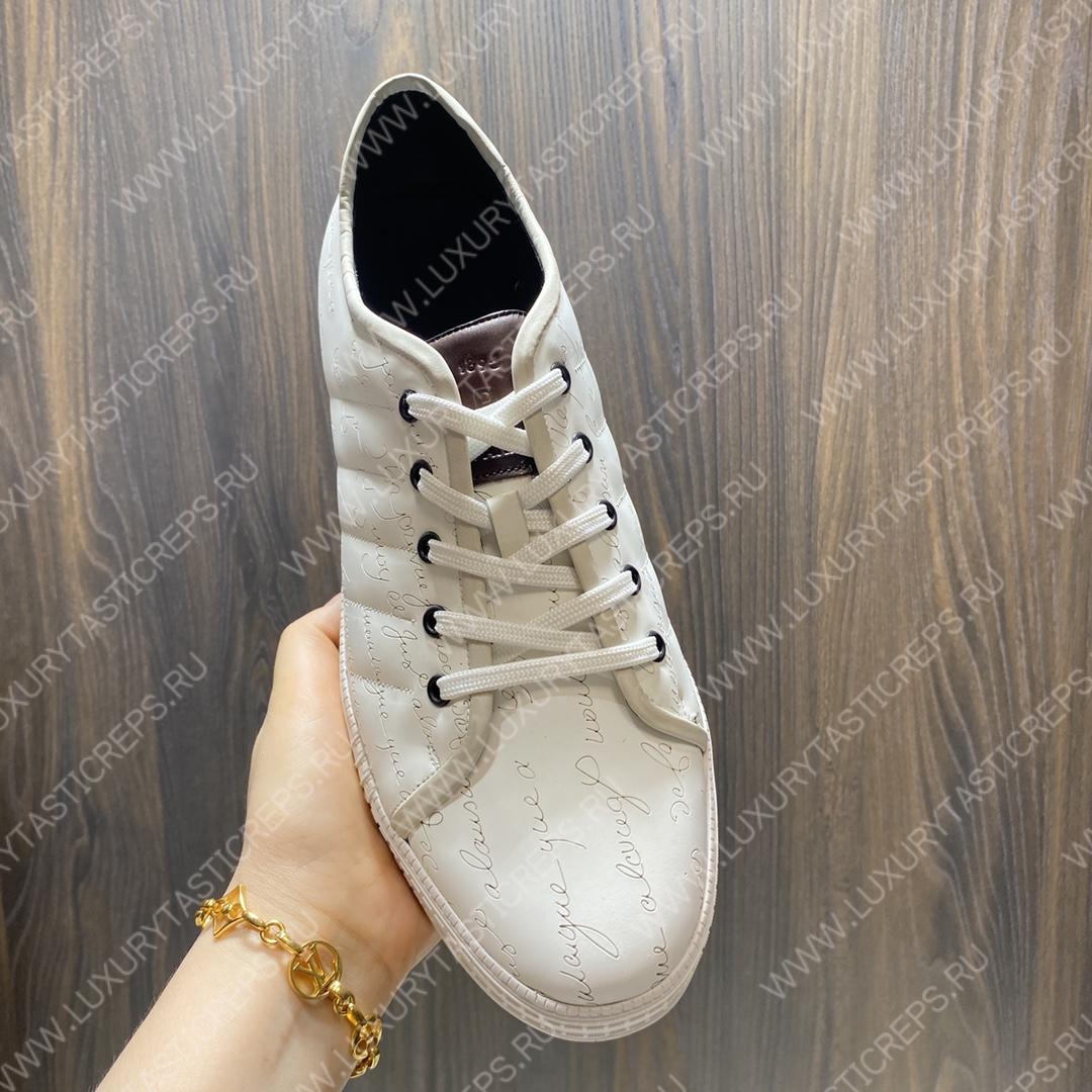 BERLUTI SCRITTO SNEAKER WHITE S3402-V1