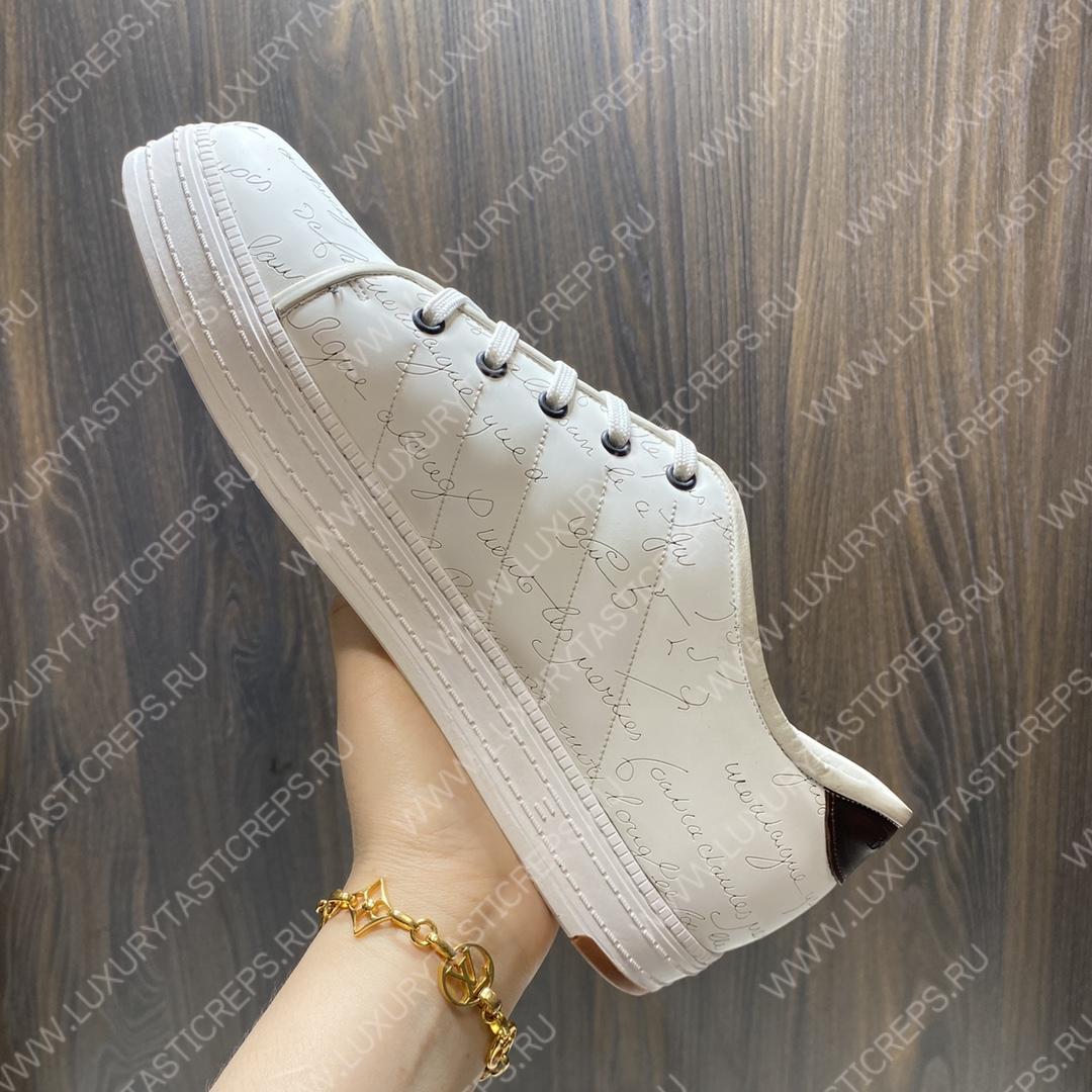 BERLUTI SCRITTO SNEAKER WHITE S3402-V1