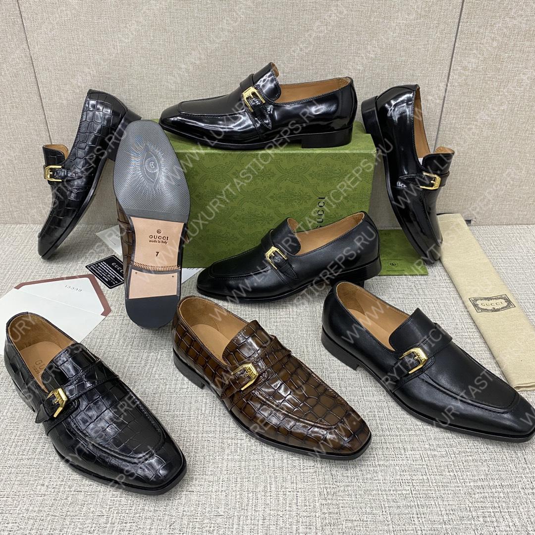 G*u*i buckle shoes