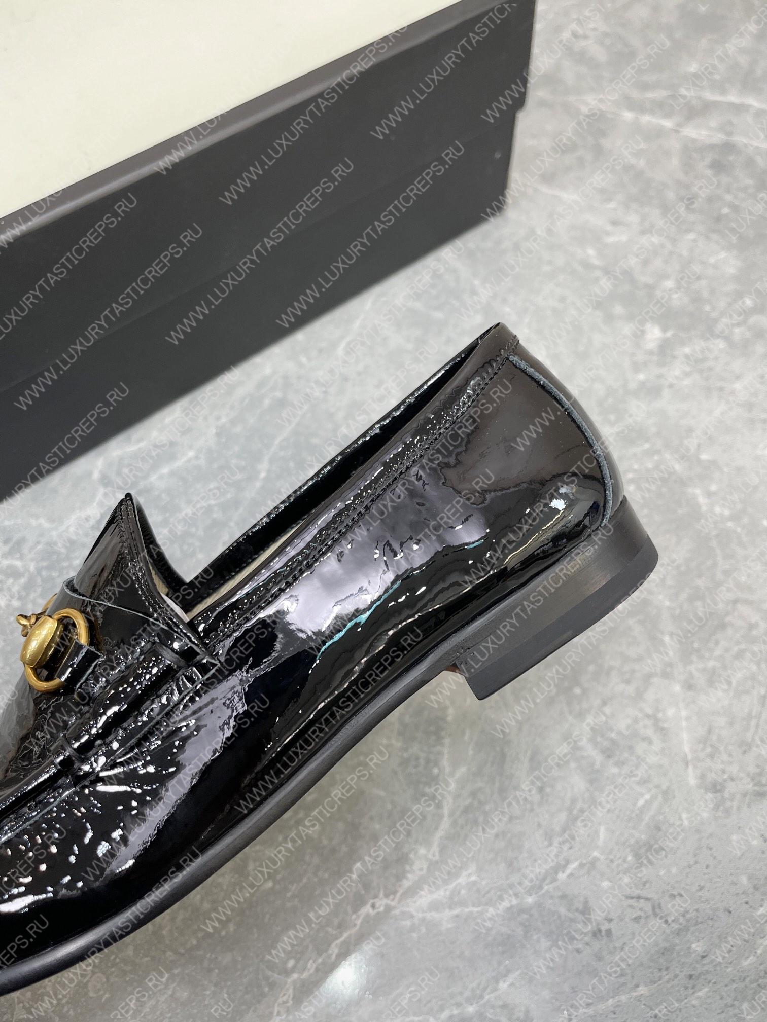 G*u*i 1953 horsebit loafer black 307929