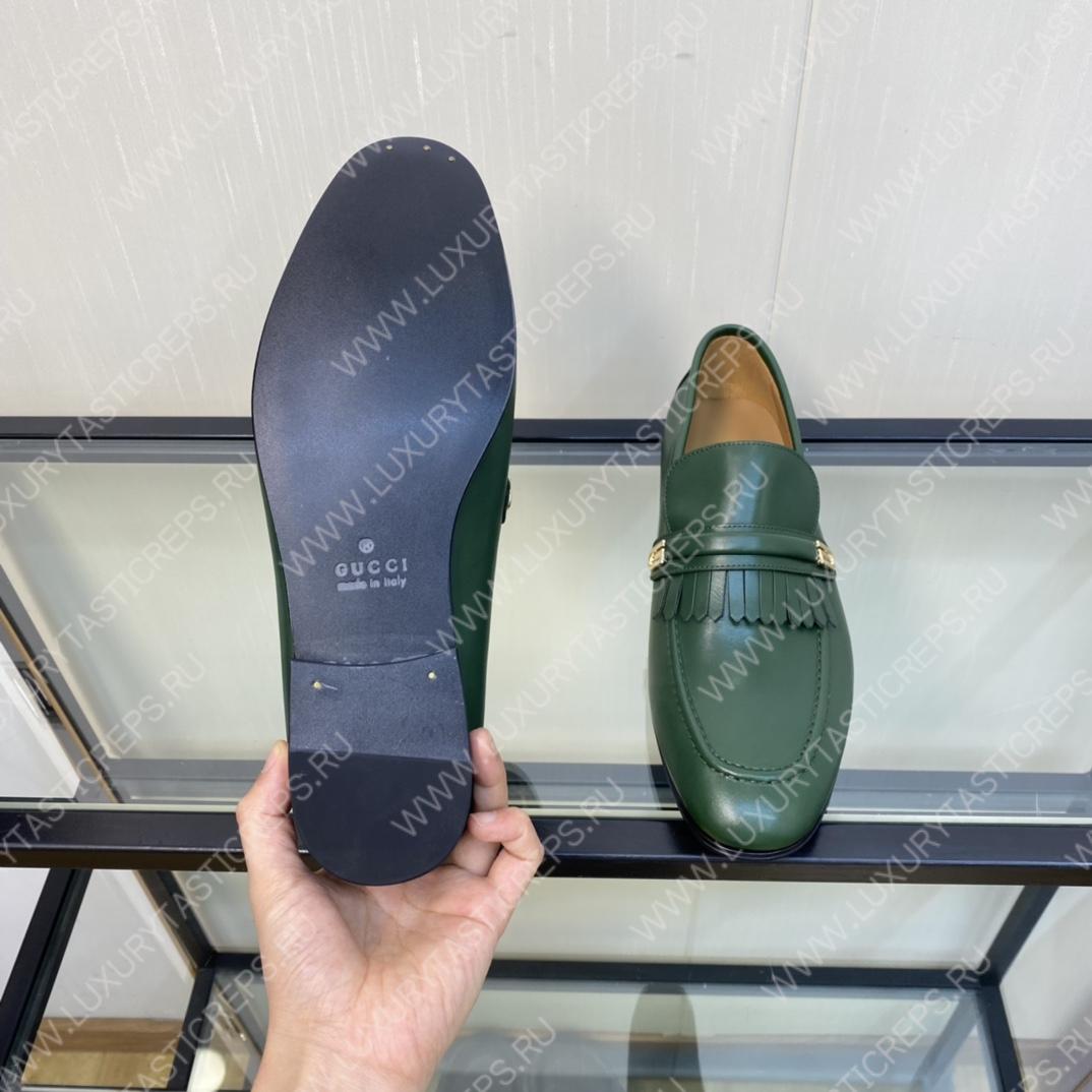 G*u*i loafers green 738468